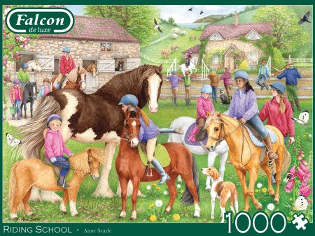 Palapeli 1000 palaa Riding School Falcon For Discount