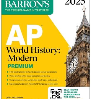 AP World History: Modern Premium, 2025: Prep Book with 5 Practice Tests + Comprehensive Review + Online Practice Cheap