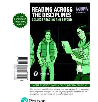 Reading Across the Disciplines: College Reading and Beyond Discount