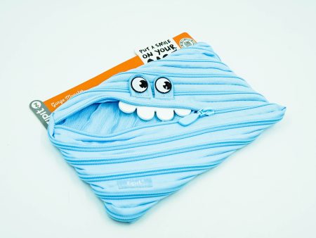 Zipit Gorge Monster Jumbo Pouch - Blue For Sale