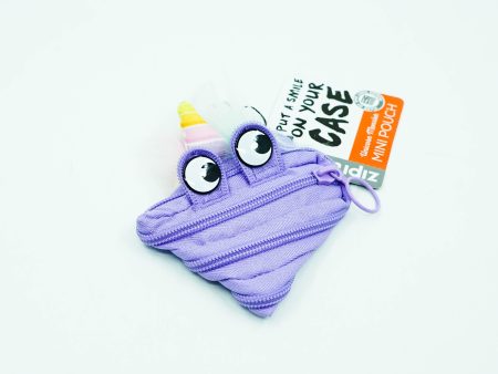 Zipit Unicorn Mini Pouch - Light Purple Supply