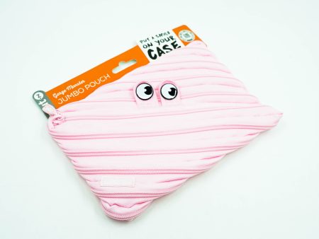 Zipit Gorge Monster Jumbo Pouch - Pink Online Hot Sale