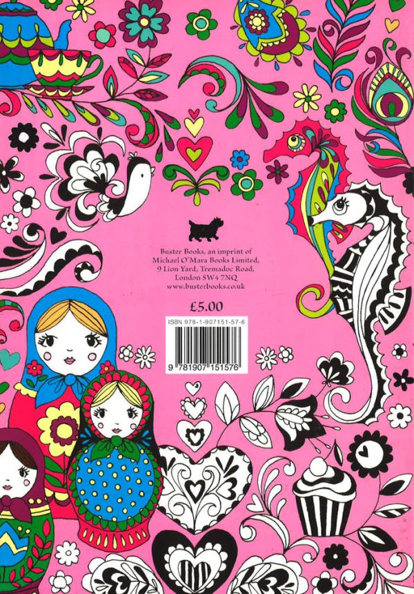 Pretty Patterns Colouring Book Supply