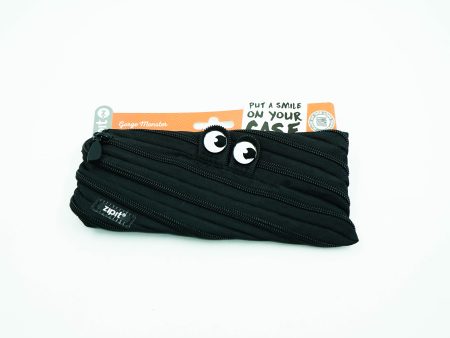 Zipit Gorge Monster Pouch - Black For Cheap