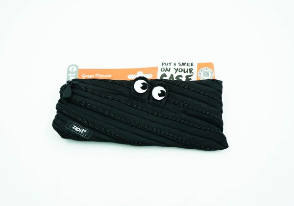 Zipit Gorge Monster Pouch - Black For Cheap