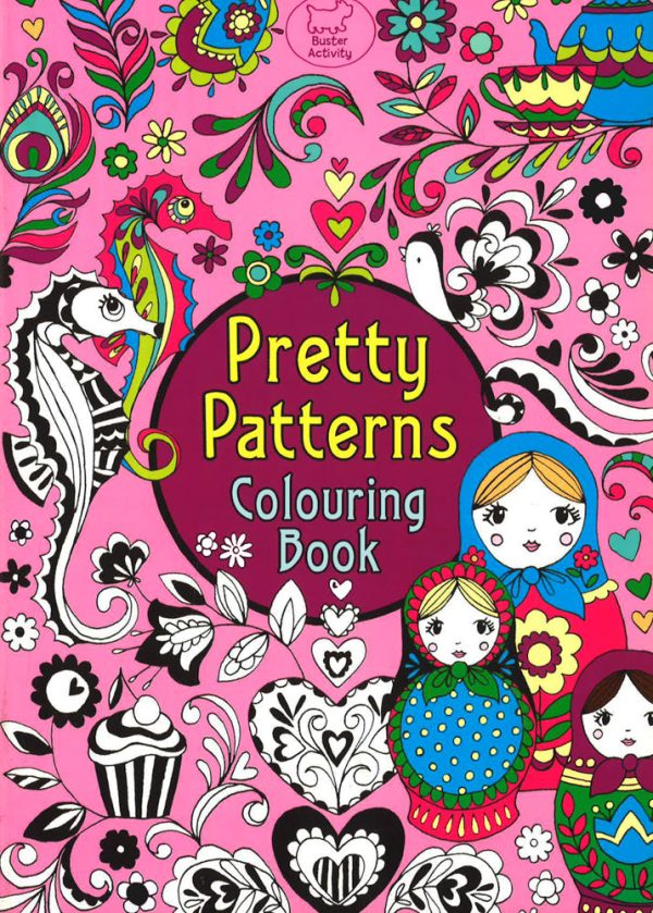 Pretty Patterns Colouring Book Supply