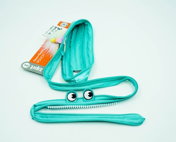 Zipit Unicorn Pouch - Turquoise For Discount