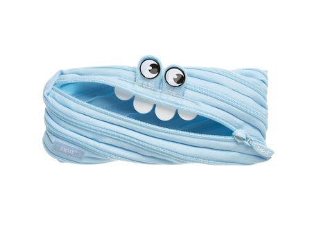 Zipit Gorge Monster Pouch - Blue Cheap